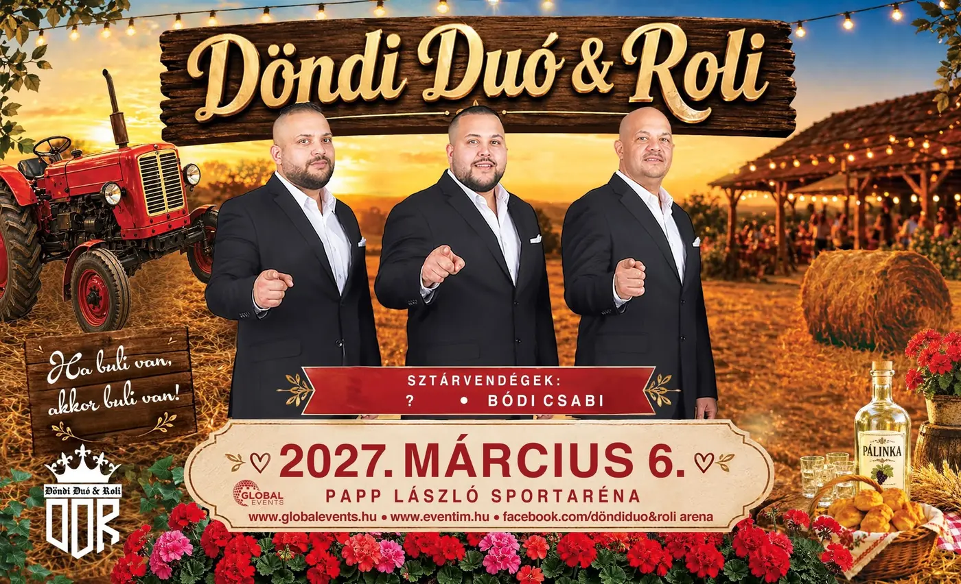 Döndi Duó&Roli koncert Budapesten (Budapest Aréna)