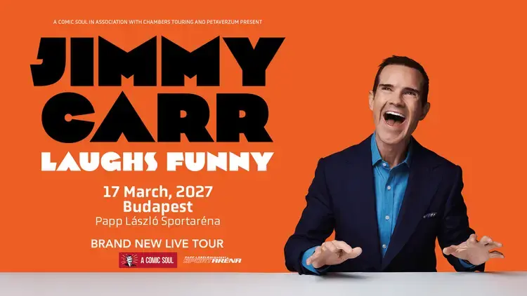 Jimmy Carr koncert Budapesten (Budapest Aréna)