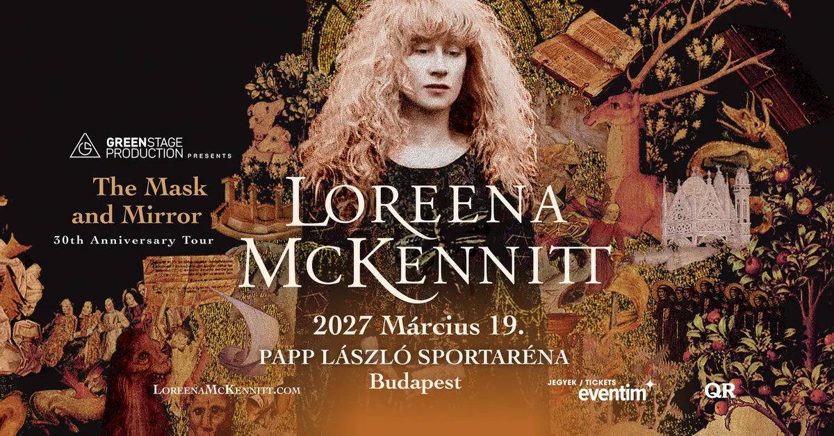 Loreena McKennitt – The Mask and Mirror koncert Budapesten (Budapest Aréna)