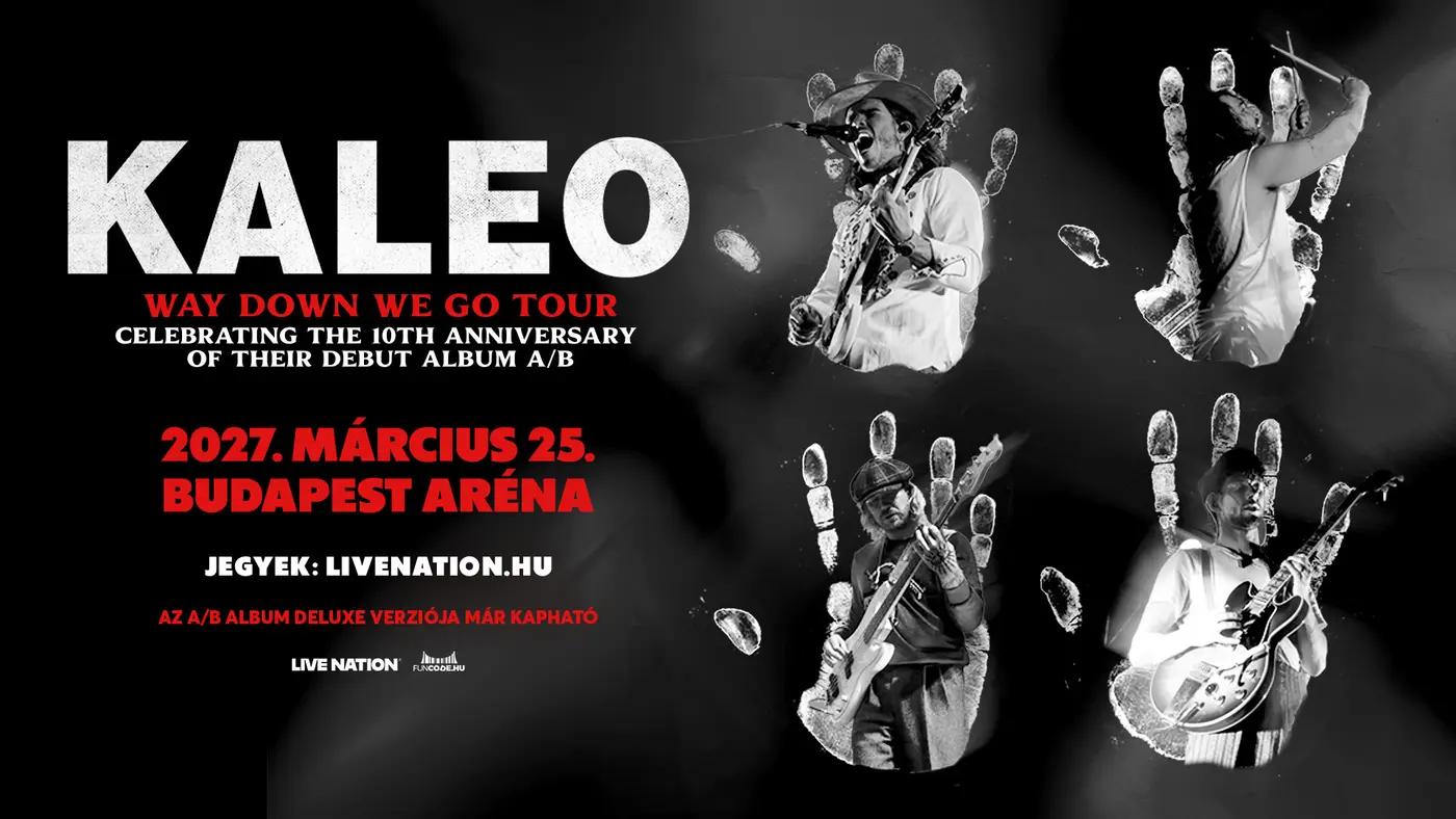 KALEO koncert Budapesten (Budapest Aréna)
