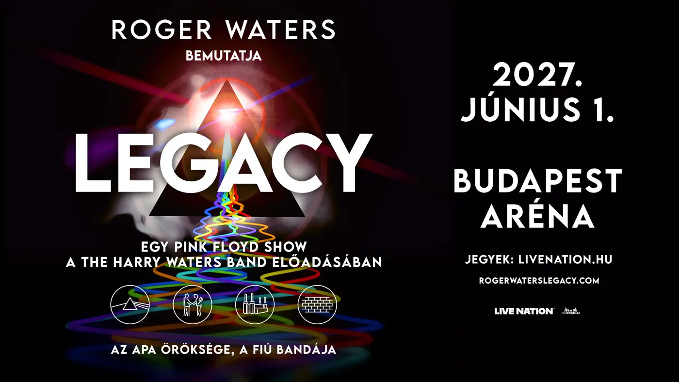 Roger Waters presents LEGACY – egy Pink Floyd Show koncert Budapesten (Budapest Aréna)