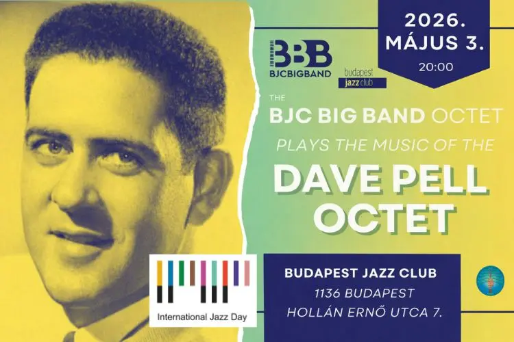 BJC BIG BAND Octet plays Dave Pell koncert Budapesten (Budapest Jazz Club)