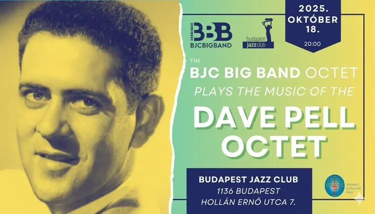 BJC Big Band plays Dave Pell Octet koncert Budapesten (Budapest Jazz Club)