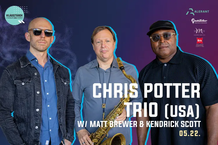 CHRIS POTTER TRIO (USA) w/ MATT BREWER & KENDRICK SCOTT