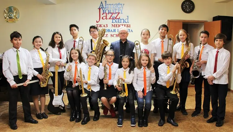 Almaty Youth Jazz Band koncert Budapesten (Budapest Jazz Club)