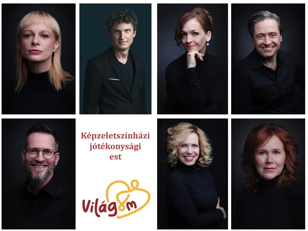 Képzeletszínházi jótékonysági est a Világom Alapítvány javára