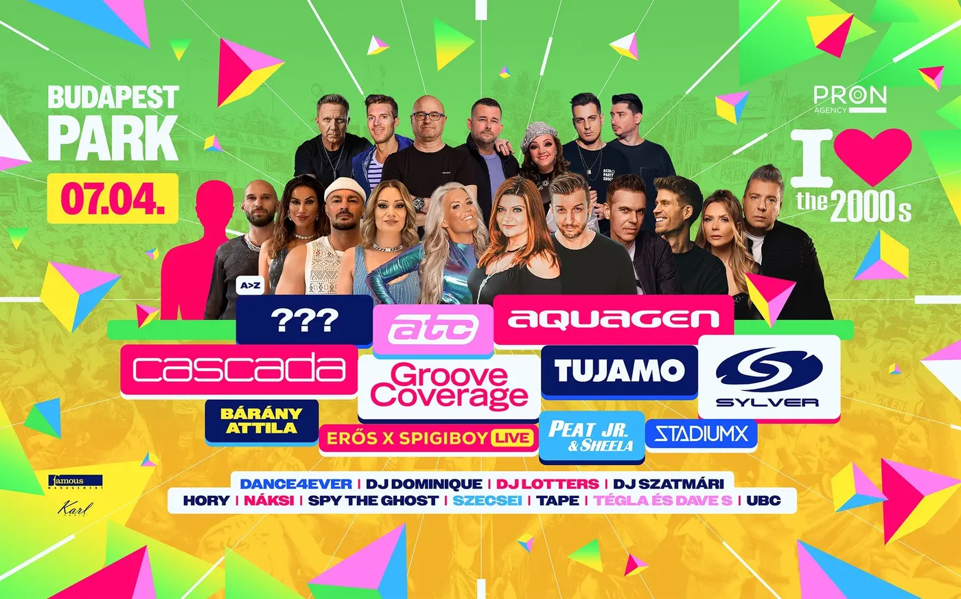 I Love 2000's koncert Budapesten (Budapest Park)