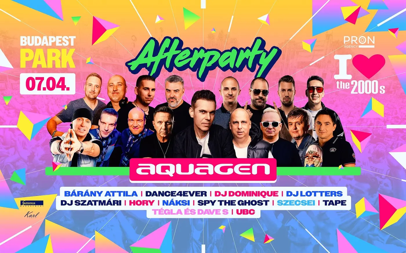 I Love 2000's Afterparty koncert Budapesten (Budapest Park)