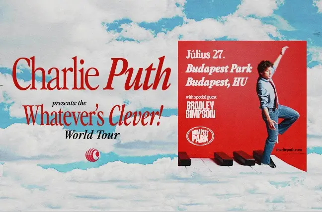 Charlie Puth koncert Budapesten (Budapest Park)