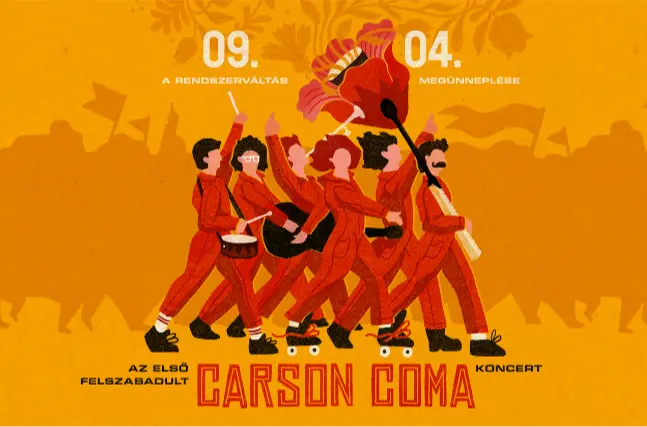 Carson Coma koncert Budapesten (Budapest Park)