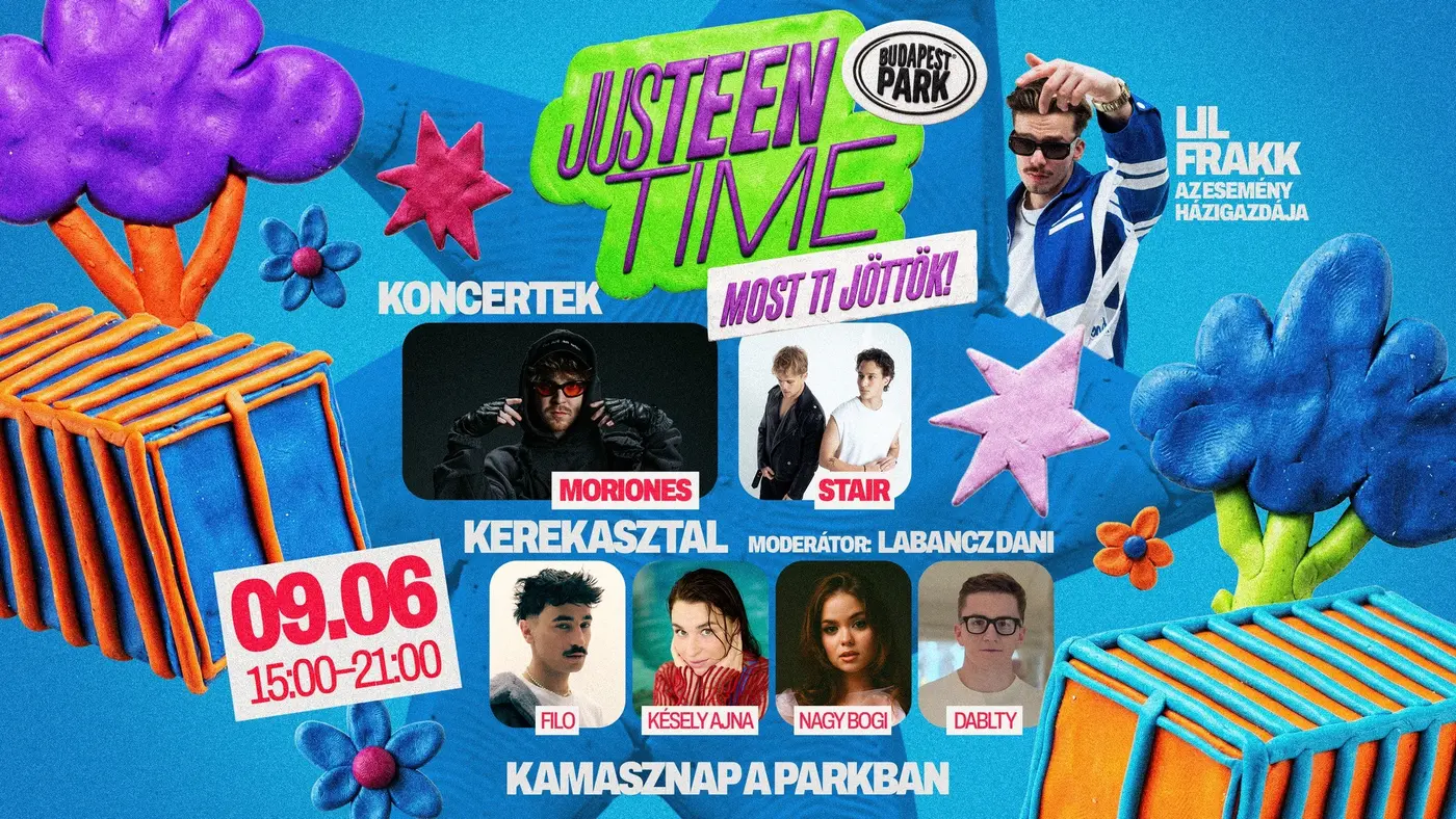JusTeenTime koncert Budapesten (Budapest Park)