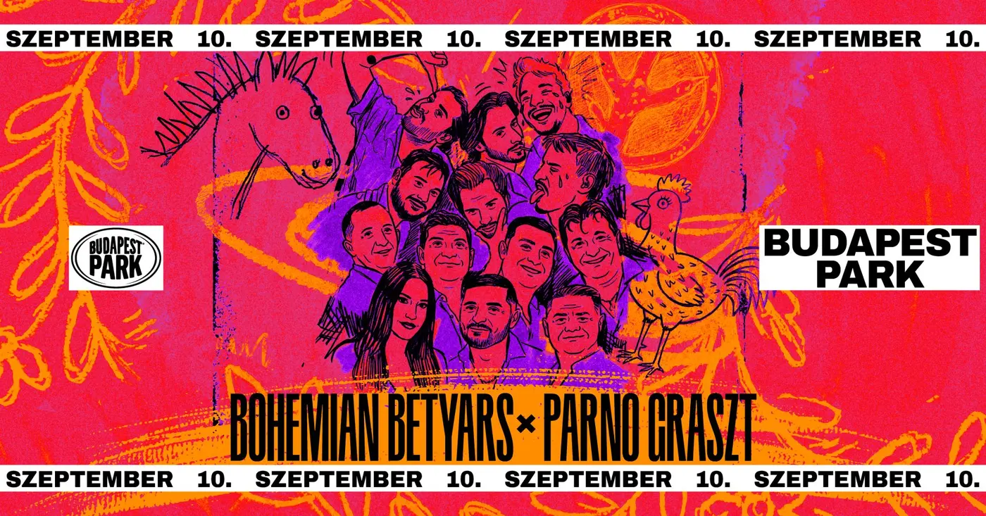 Bohemian Betyars x Parno Graszt koncert Budapesten (Budapest Park)