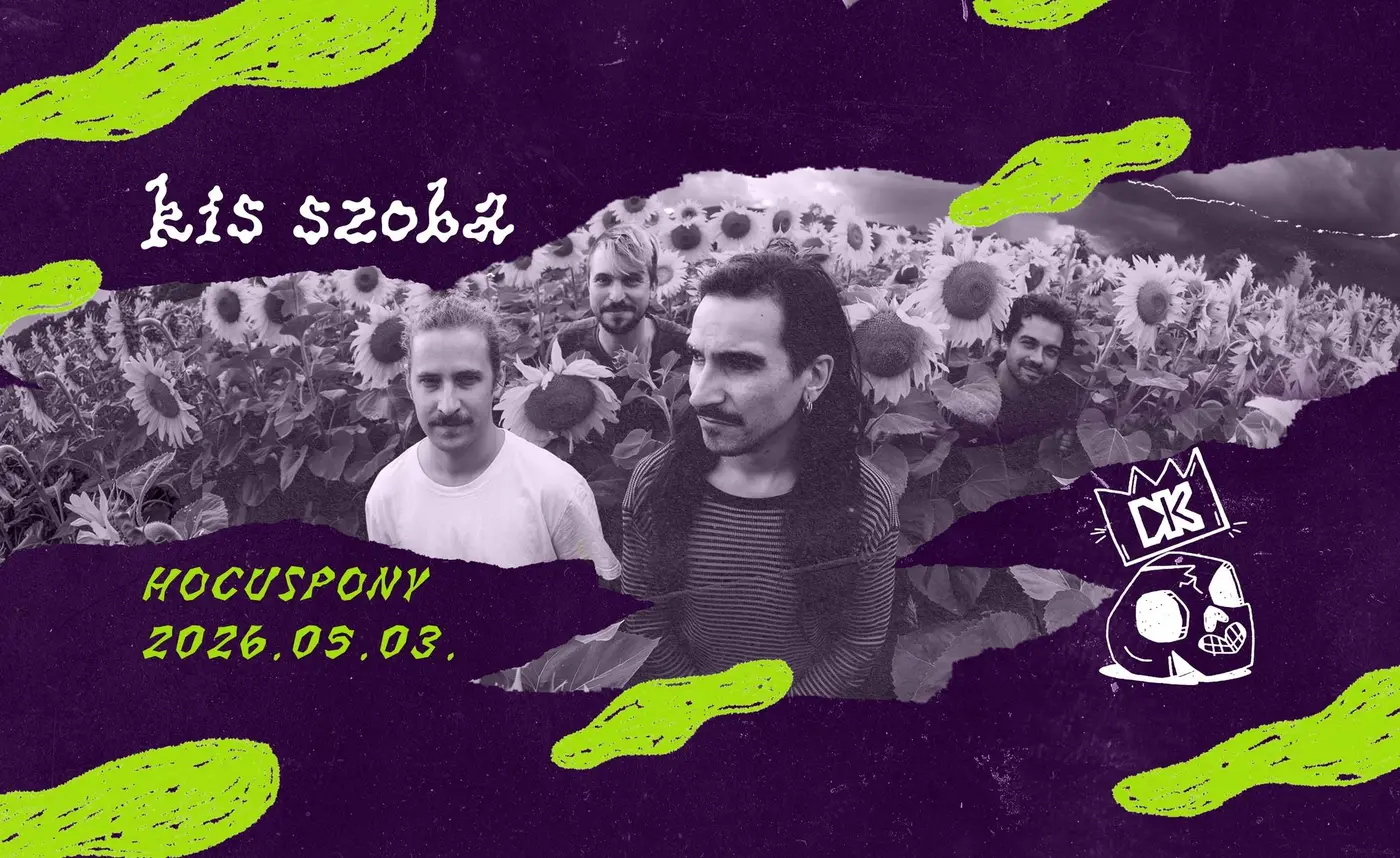 kis szoba x Dürer Kert: HOCUSPONY koncert Budapesten (Dürer Kert)