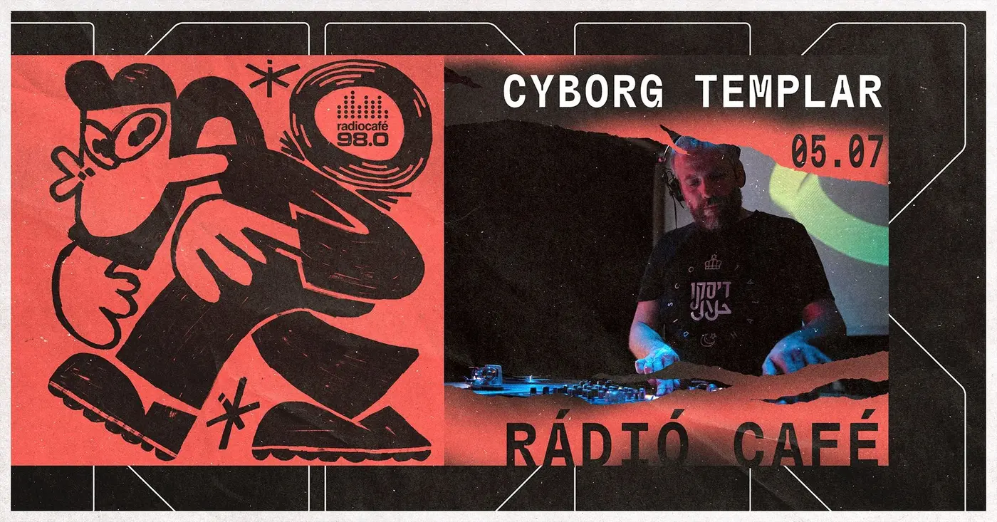 radiocafé rezidensek a Kertben: Cyborg Templar koncert Budapesten (Dürer Kert)