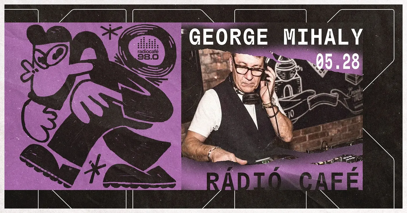 radiocafé rezidensek a Kertben: George Mihaly koncert Budapesten (Dürer Kert)