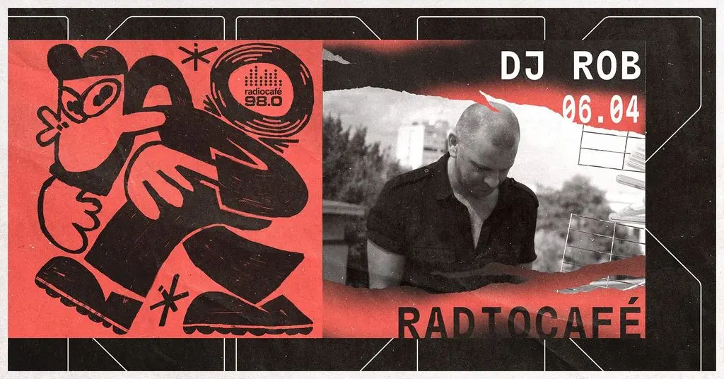 radiocafe rezidensek a Kertben: Dj Rob koncert Budapesten (Dürer Kert)