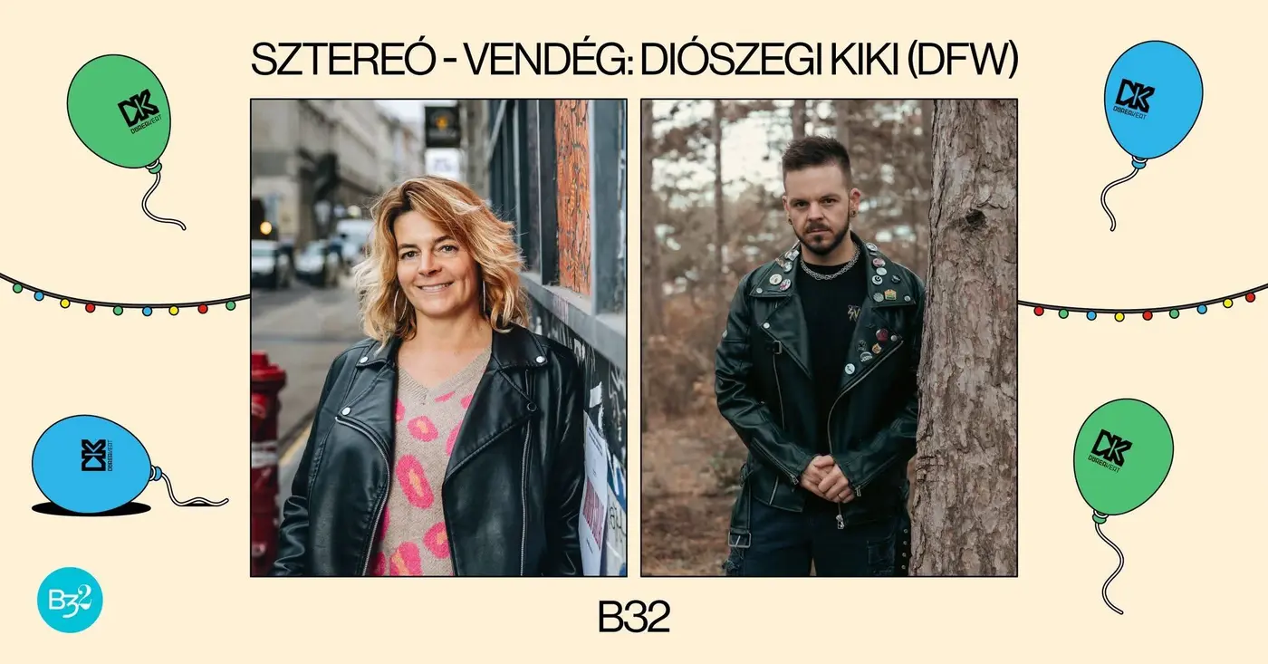 Sztereó - vendég: Diószegi Kiki (DFW) - B32 / 5 éve ÚJBUDA x DÜRER 🎂 koncert Budapesten (Dürer Kert)