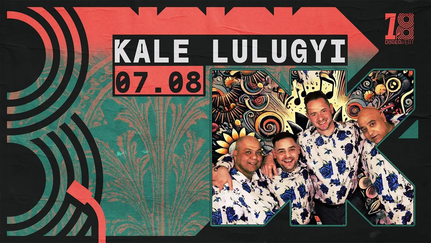 DÜRER 18: Kale Lulugyi // INGYENES koncert Budapesten (Dürer Kert)