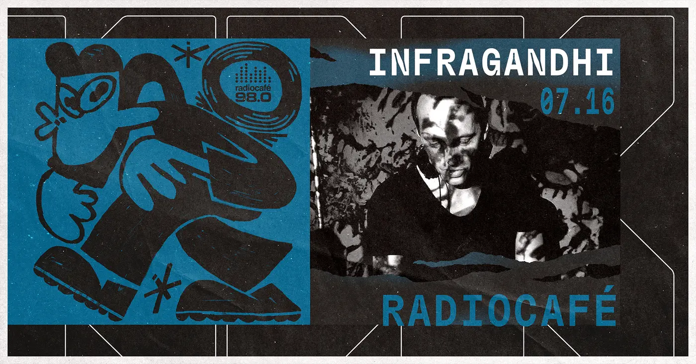 radiocafé rezidensek a Kertben: Infragandhi koncert Budapesten (Dürer Kert)