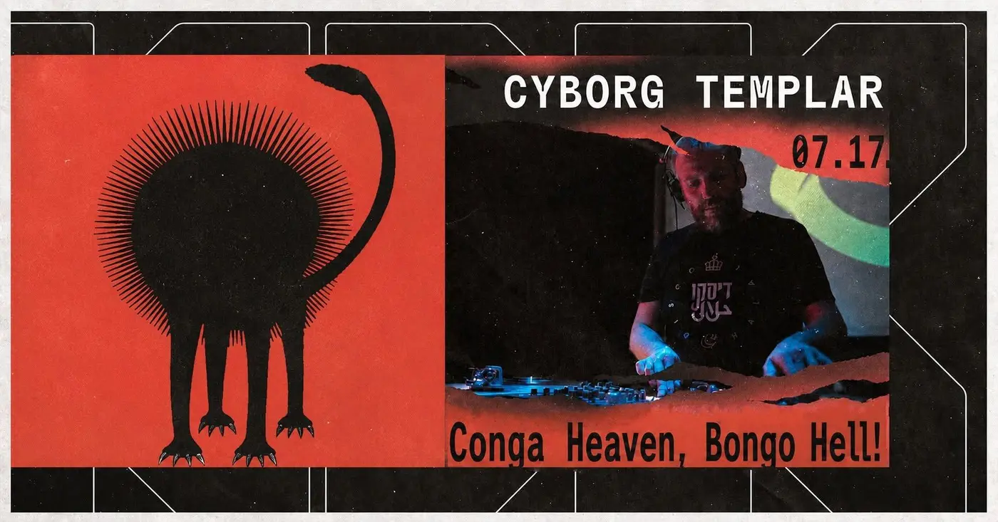 Conga Heaven, Bongo Hell! - Cyborg Templar all night long koncert Budapesten (Dürer Kert)