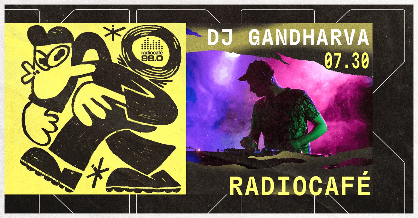 radiocafé rezidensek a Kertben: Dj Gandharva koncert Budapesten (Dürer Kert)