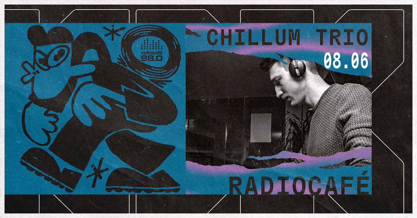 radiocafé rezidensek a Kertben: Chillum Trio koncert Budapesten (Dürer Kert)
