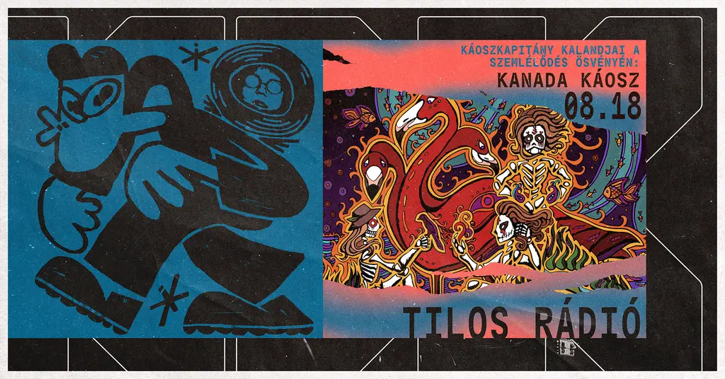 Tilos Rádió rezidensek a Kertben: Káoszkapitány kalandjai a szemlélődés ösvényén: Kanada Káosz koncert Budapesten (Dürer Kert)