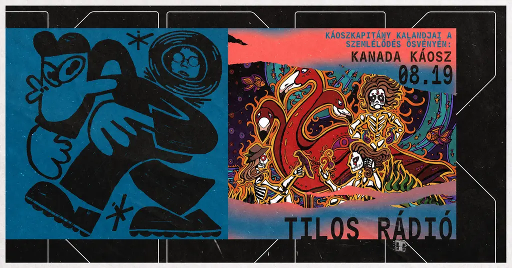 Tilos Rádió rezidensek a Kertben: Káoszkapitány kalandjai a szemlélődés ösvényén: Kanada Káosz koncert Budapesten (Dürer Kert)