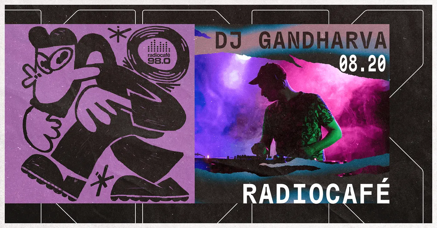 radiocafé rezidensek a Kertben: Dj Gandharva koncert Budapesten (Dürer Kert)