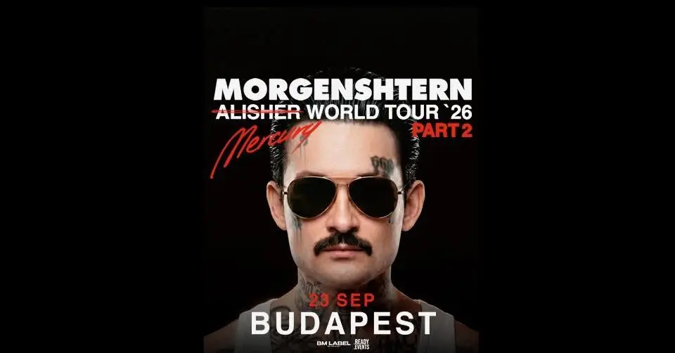 MORGENSHTERN (RUS) koncert Budapesten (Dürer Kert)
