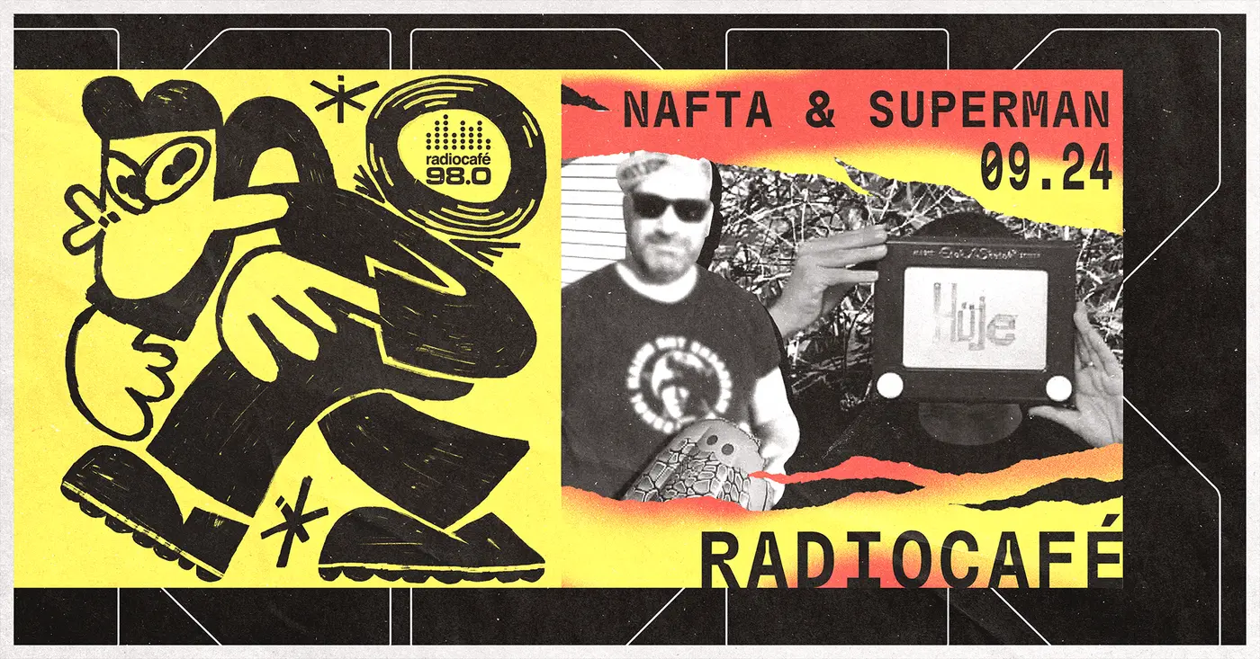 radiocafé rezidensek a Kertben: Nafta és Superman koncert Budapesten (Dürer Kert)