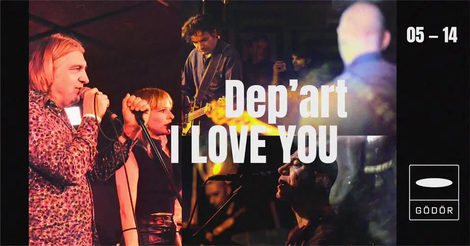 I LOVE YOU koncert, előtte Dep'art feat. Legát Tibor koncert Budapesten (Gödör Klub)
