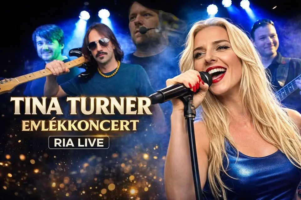 Tina Turner emlékkoncert - RIA LIVE zenekar előadásában