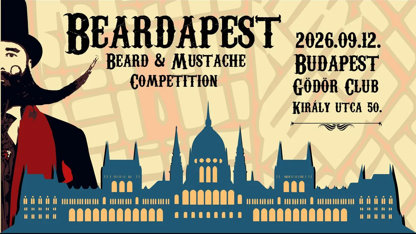 Beardapest - Beard&Mustache Competition koncert Budapesten (Gödör Klub)