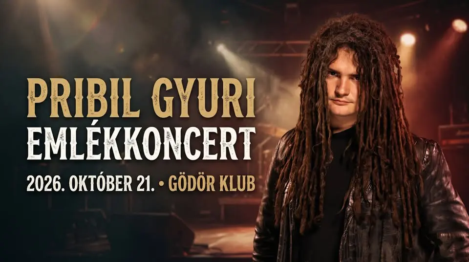 Pribil Gyuri Emlékkoncert koncert Budapesten (Gödör Klub)