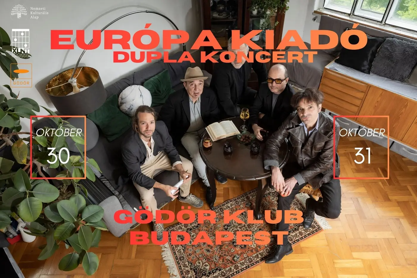 EURÓPA KIADÓ: Az egyik 19 a másik egy híján 20  2.0  @GÖDÖR KLUB, BUDAPEST koncert Budapesten (Gödör Klub)
