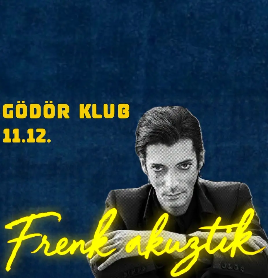 Frenk Akusztik koncert Budapesten (Gödör Klub)