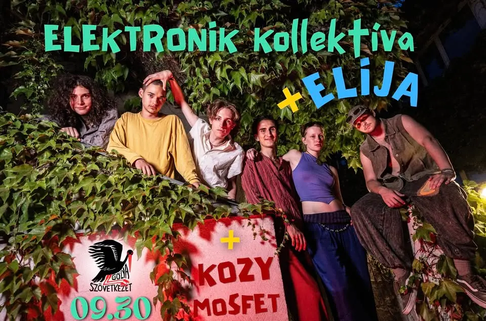 ELEKTRONIK Kollektíva koncert Budapesten (Gólya)