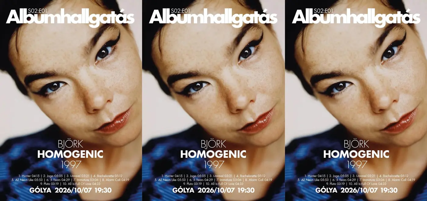 Albumhallgatás: Björk-Homogenic koncert Budapesten (Gólya)