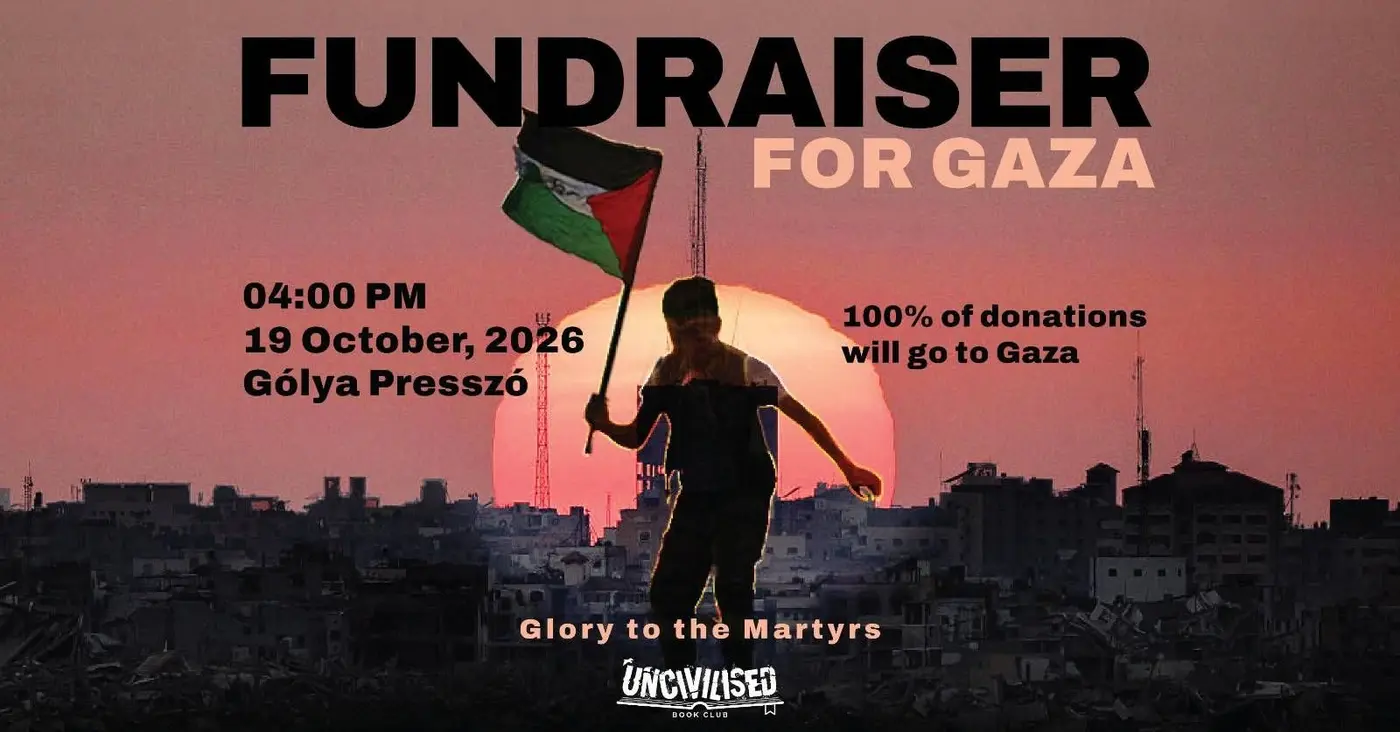 Fundraiser for GAZA koncert Budapesten (Gólya)