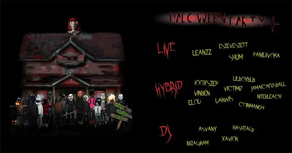 Halloween party + koncert Budapesten (Gólya)