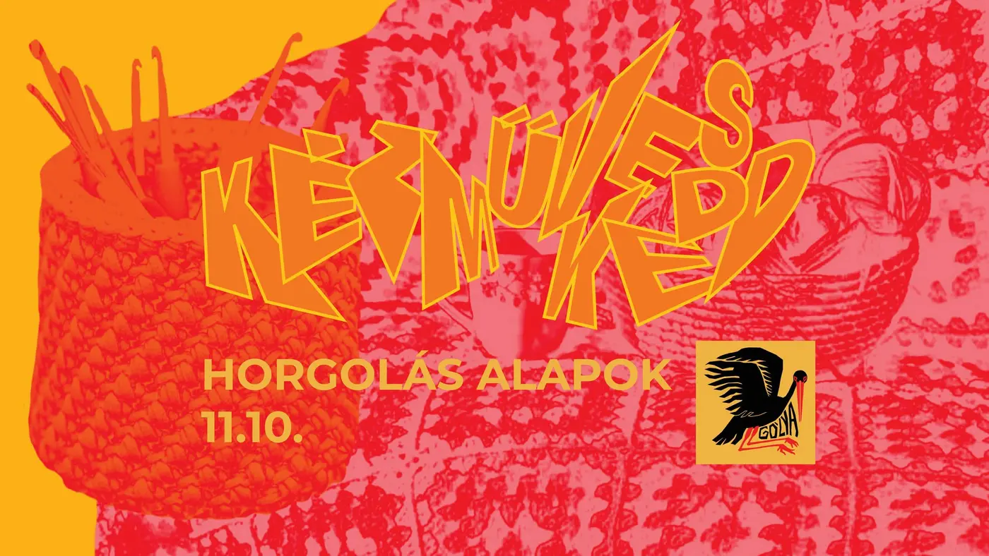 Horgolás alapok koncert Budapesten (Gólya)