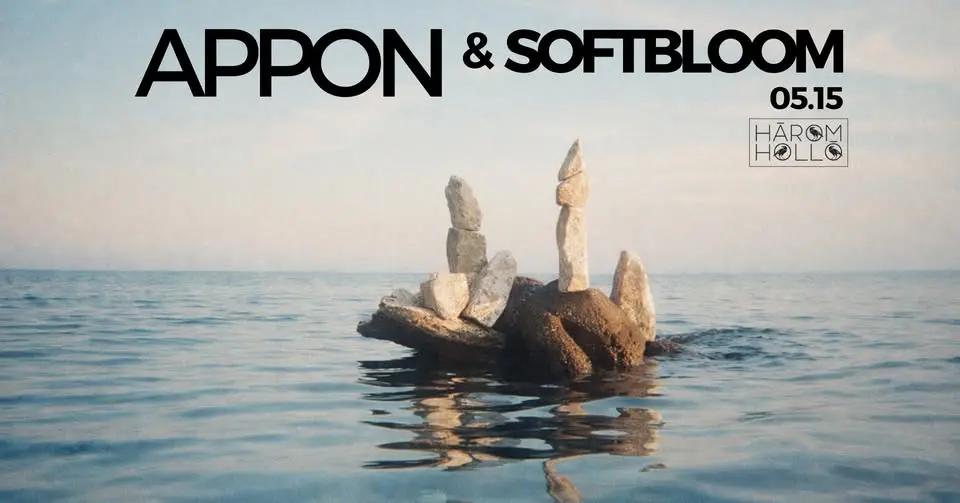 Appon & softbloom koncert a Három Hollóban koncert Budapesten – Három Holló