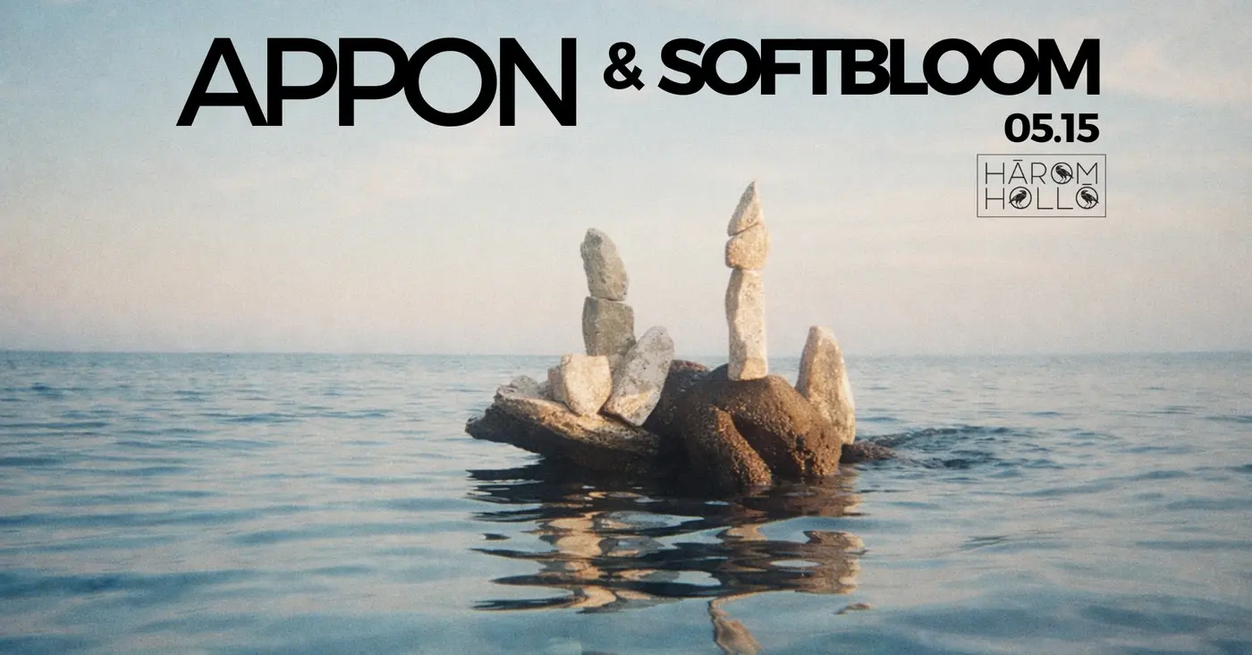Appon & softbloom koncert a Három Hollóban