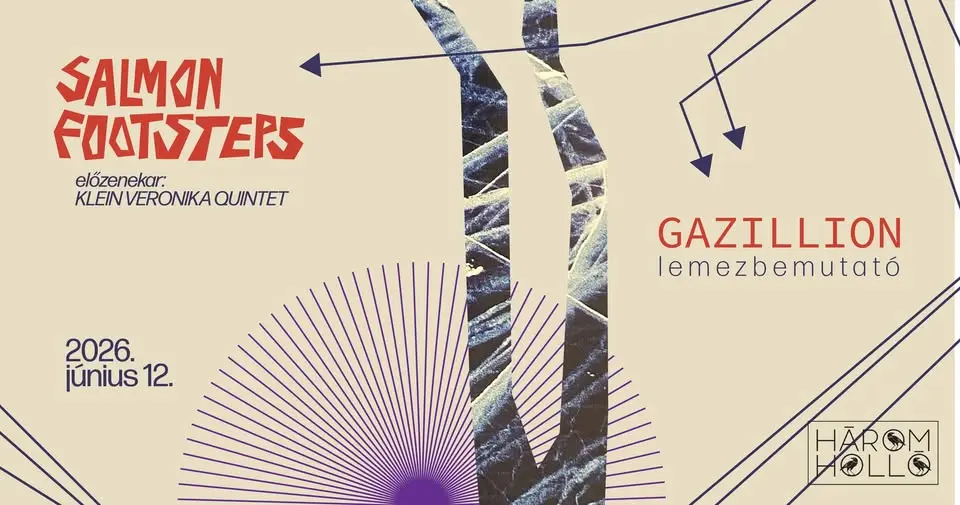 Gazillion LEMEZBEMUTATÓ koncert Budapesten (Három Holló)