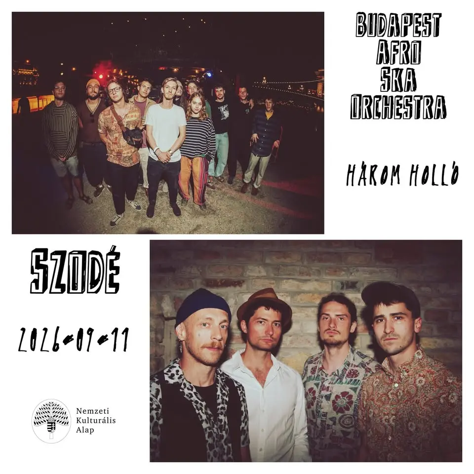 Szodé + Budapest Afro Ska Orchestra a Három Hollóban koncert Budapesten (Három Holló)