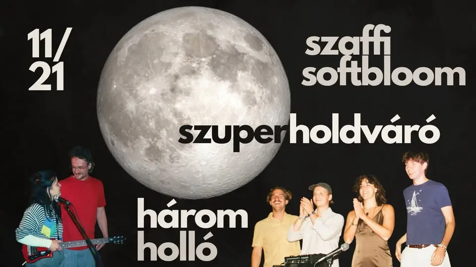 Szaffi x softbloom koncert Budapesten (Három Holló)