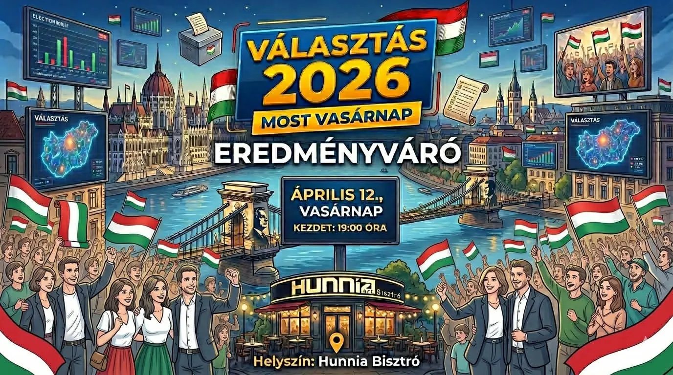 Demokrácia Live 🇭🇺 avagy Választási Eredményváró Vetítés koncert Budapesten (Hunnia Bisztró)