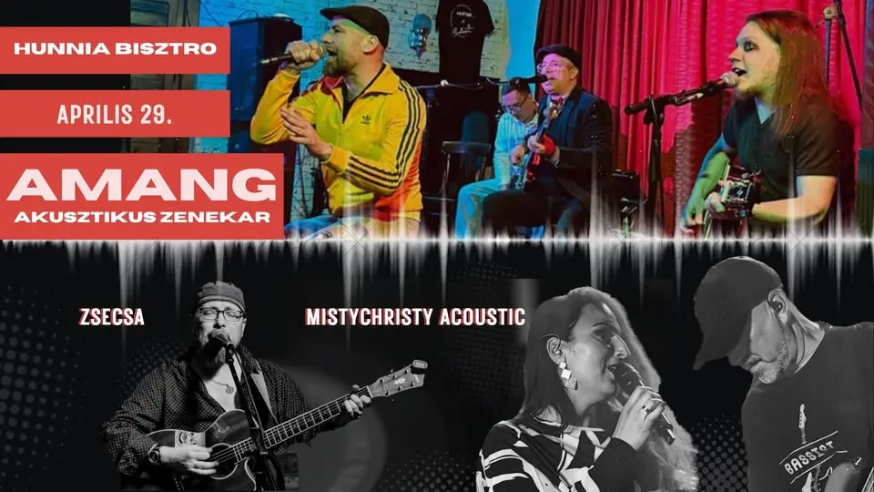 AMANG Akusztikus Zenekar // ZseCSa // MistyChristy acoustic koncert