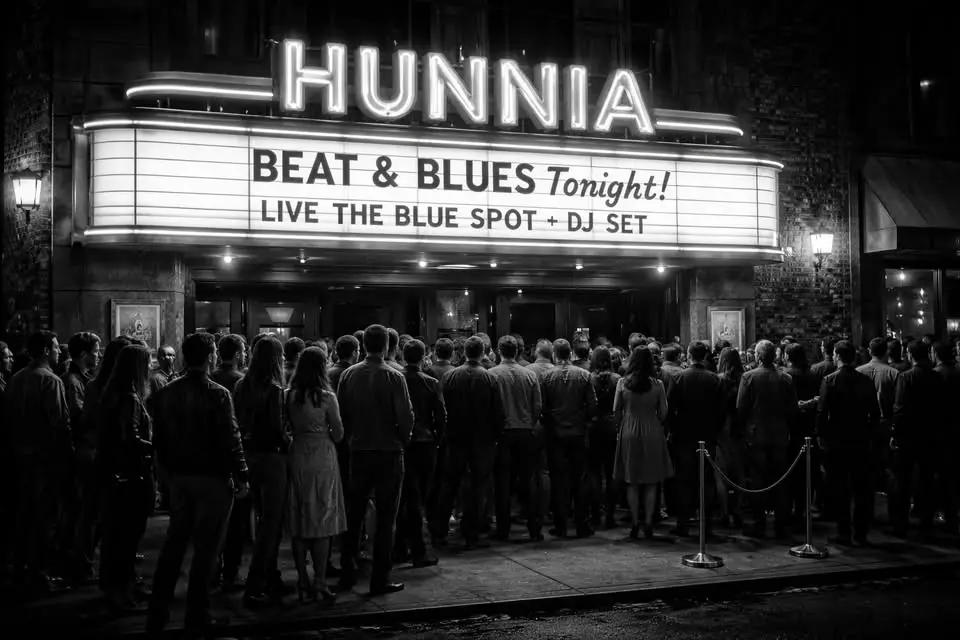 Blue sPot bulikoncert koncert Budapesten (Hunnia Bisztró)